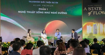 Alluvia City ra mắt gần 500 căn hộ cao cấp giữa mạch khoáng tự nhiên bên sông Hồng