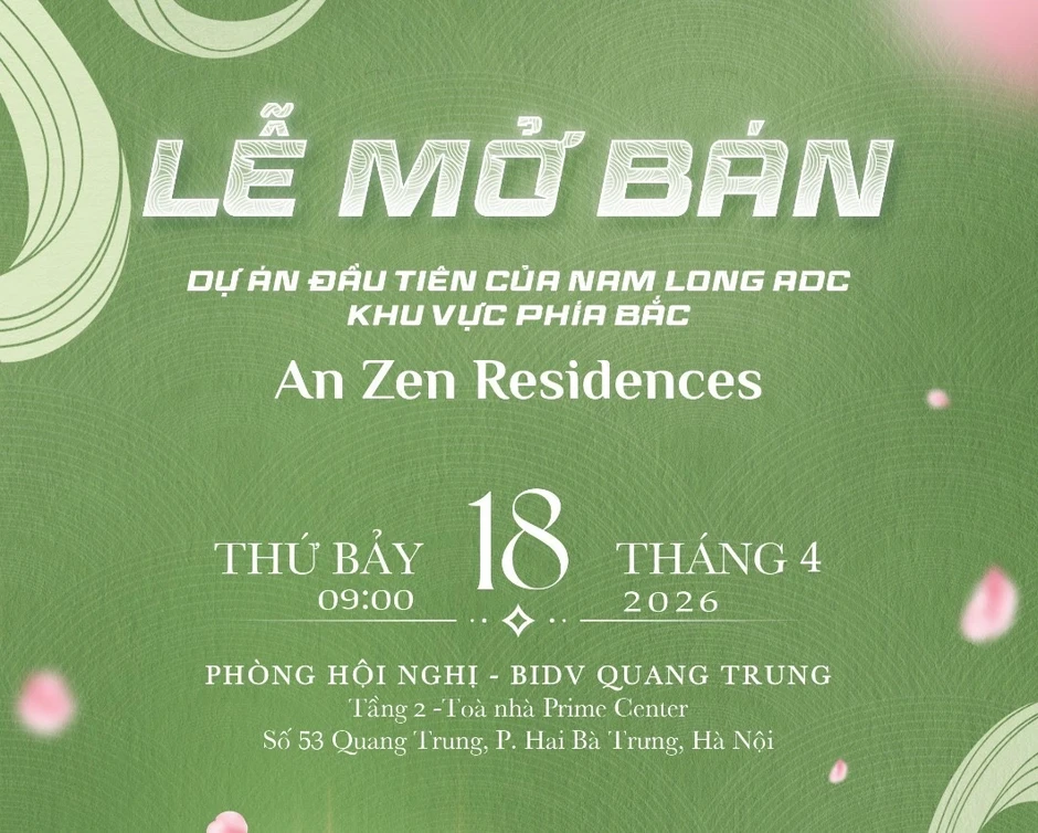 An Zen Residence - Bước chân đầu tiên của Nam Long ADC tại Hải Phòng An Zen Residence - Bước chân đầu tiên của Nam Long ADC tại Hải Phòng