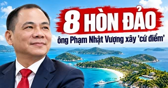 Bản đồ 8 hòn đảo mang dấu chân ông Phạm Nhật Vượng: Tỷ phú xây nhiều “cứ điểm” trên đảo nhất Việt Nam
