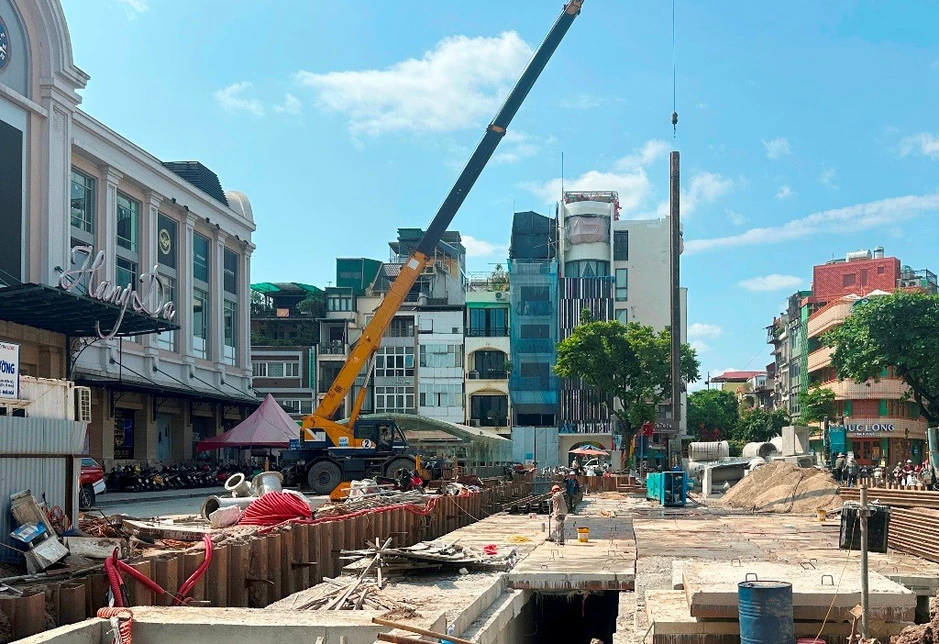 Bể ngầm chống ngập lớn nhất Hà Nội hoàn thành sau hơn 2 tháng thi công khẩn cấp Bể ngầm chống ngập lớn nhất Hà Nội hoàn thành sau hơn 2 tháng thi công khẩn cấp