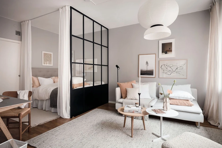 Bí quyết biến căn studio 22m2 chật hẹp trở nên rộng rãi bất ngờ Bí quyết biến căn studio 22m2 chật hẹp trở nên rộng rãi bất ngờ