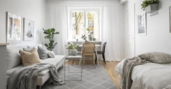 Bí quyết biến căn studio 22m2 chật hẹp trở nên rộng rãi bất ngờ