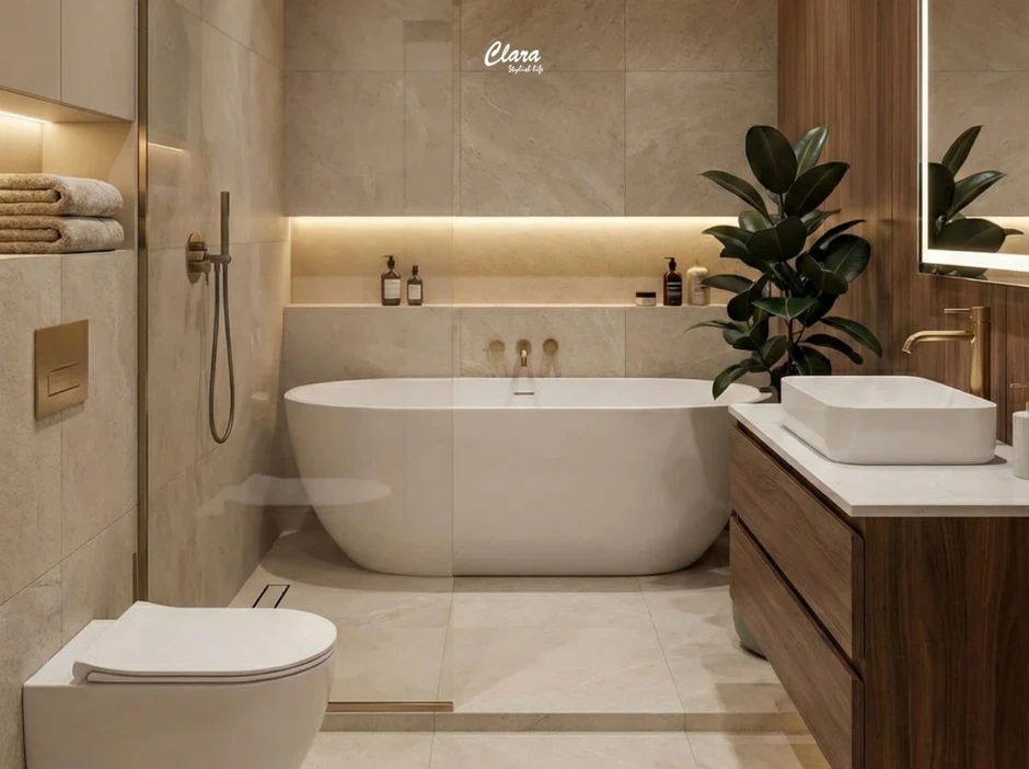Biến phòng tắm thành “spa tại gia” cùng Clara chỉ với vài thay đổi nhỏ Biến phòng tắm thành “spa tại gia” cùng Clara chỉ với vài thay đổi nhỏ