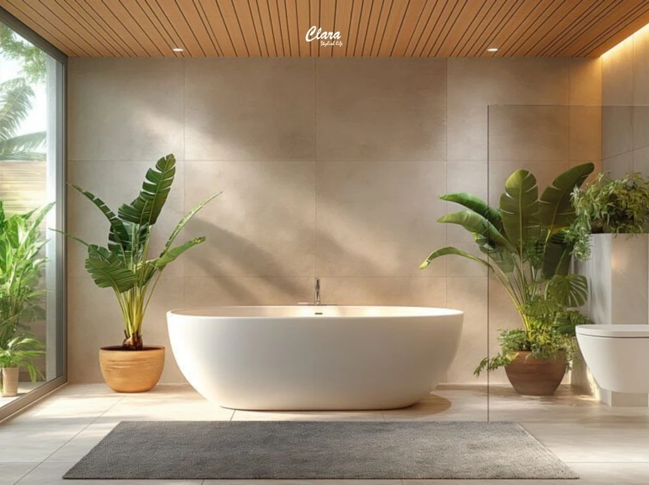 Biến phòng tắm thành “spa tại gia” cùng Clara chỉ với vài thay đổi nhỏ Biến phòng tắm thành “spa tại gia” cùng Clara chỉ với vài thay đổi nhỏ