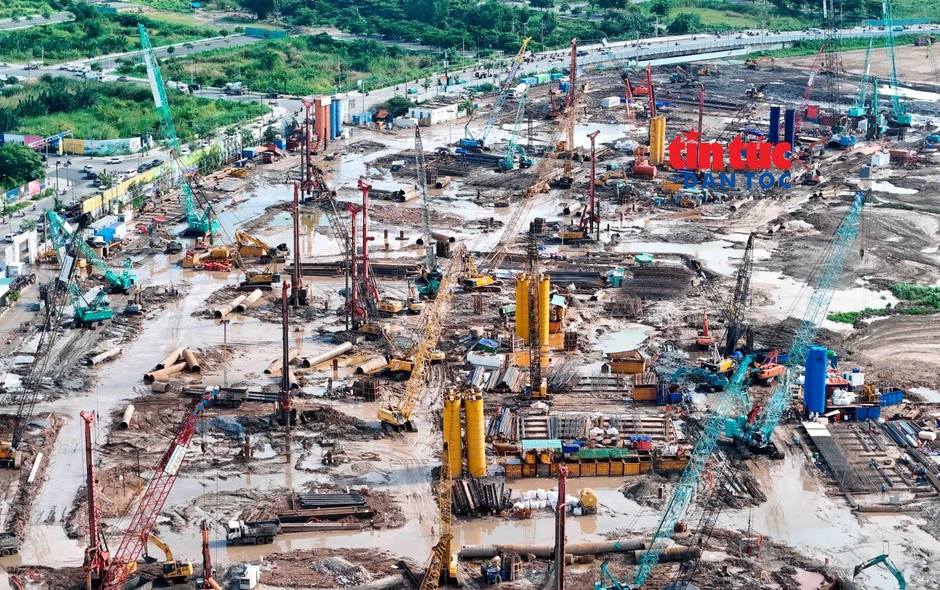 Cận cảnh đại công trường Trung tâm hành chính TP Hồ Chí Minh mới