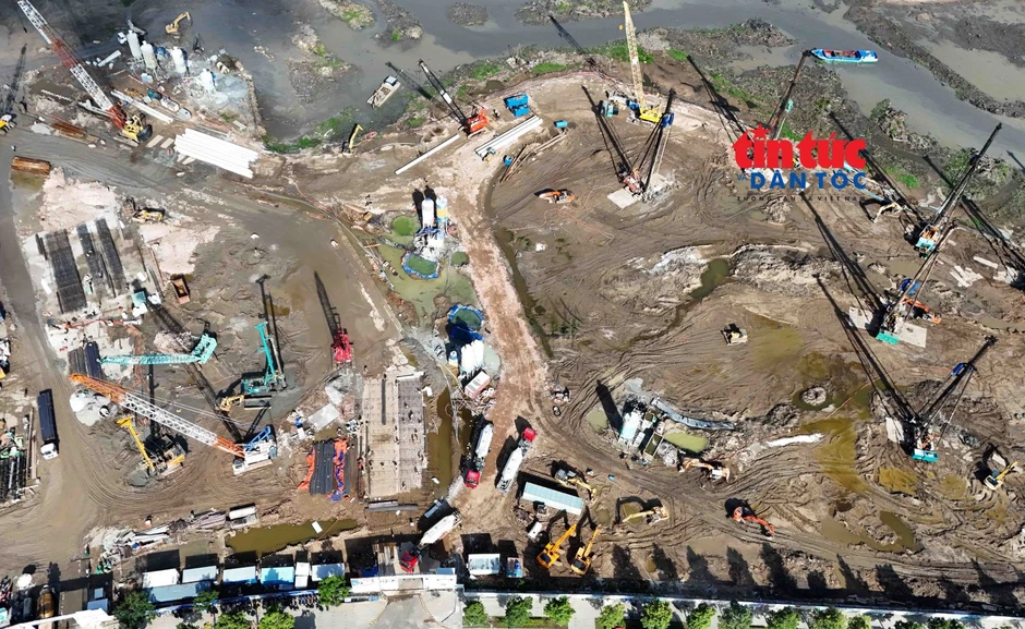 Cận cảnh đại công trường Trung tâm hành chính TP Hồ Chí Minh mới