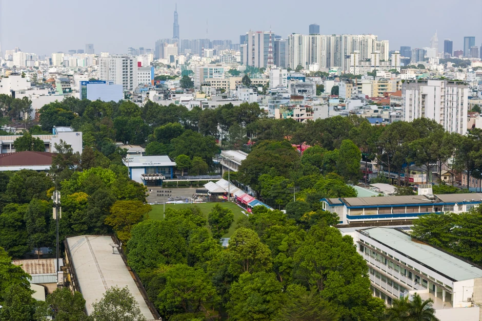 Cận cảnh khu 'đất vàng' Trường Đại học Bách khoa ở trung tâm TP.HCM