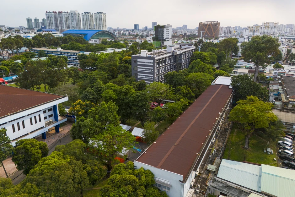 Cận cảnh khu 'đất vàng' Trường Đại học Bách khoa ở trung tâm TP.HCM