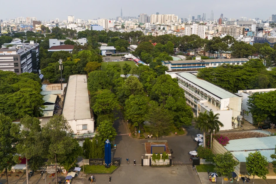 Cận cảnh khu 'đất vàng' Trường Đại học Bách khoa ở trung tâm TP.HCM