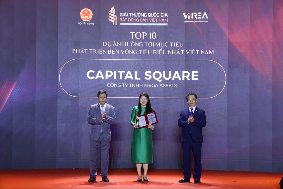 Capital Square được vinh danh Top 10 Dự án Hướng tới Mục tiêu Phát triển Bền vững Tiêu biểu Nhất Việt Nam Capital Square được vinh danh Top 10 Dự án Hướng tới Mục tiêu Phát triển Bền vững Tiêu biểu Nhất Việt Nam