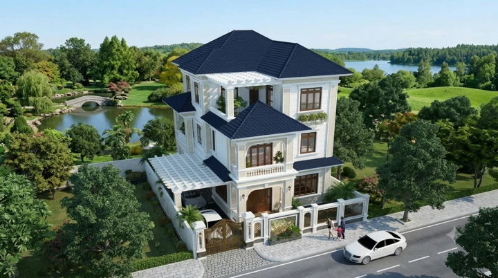 Chi phí nhà mái Nhật 3 tầng 90m² tân cổ điển bao nhiêu? Chi phí nhà mái Nhật 3 tầng 90m² tân cổ điển bao nhiêu?