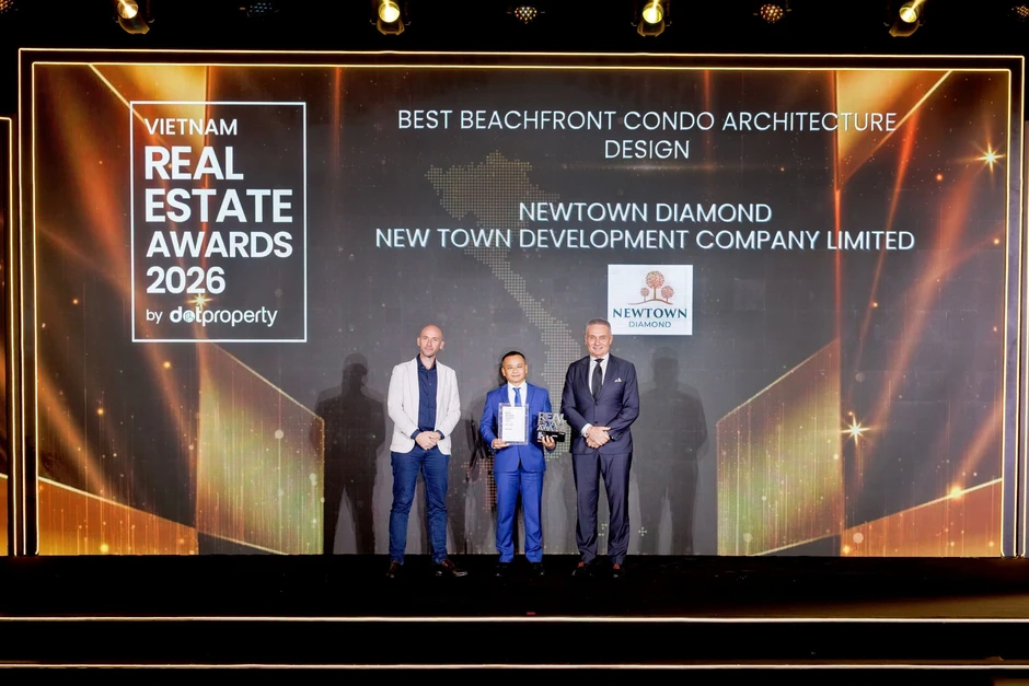 Chiến thắng tại DOT Property Awards 2026: Vị thế kiến trúc biểu tượng của Newtown Diamond Chiến thắng tại DOT Property Awards 2026: Vị thế kiến trúc biểu tượng của Newtown Diamond