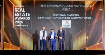 Chiến thắng tại DOT Property Awards 2026: Vị thế kiến trúc biểu tượng của Newtown Diamond