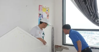 Công bố kết quả kiểm định nguyên nhân gây nứt tường ở chung cư Lapen