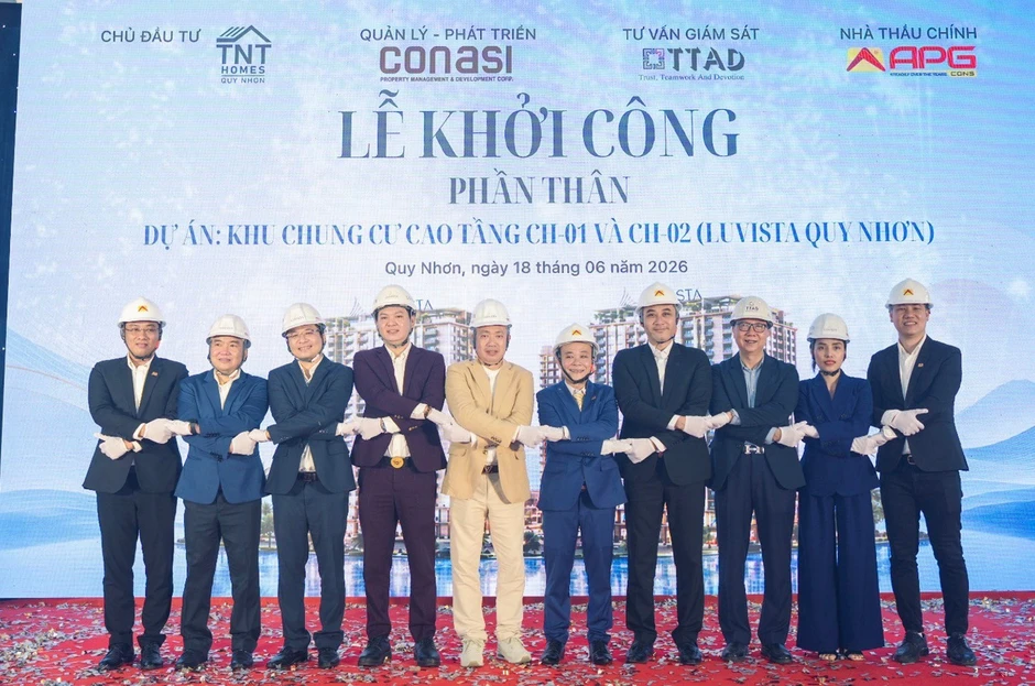 Công ty Cổ phần Xây dựng An Phú Gia (APGCONS) khẳng định năng lực tổng thầu tại dự án Luvista Quy Nhơn Công ty Cổ phần Xây dựng An Phú Gia (APGCONS) khẳng định năng lực tổng thầu tại dự án Luvista Quy Nhơn