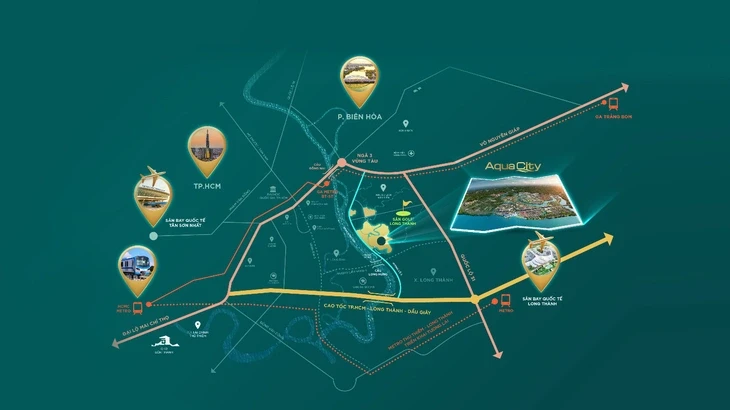 Đại đô thị ven sông ở Thành phố Đồng Nai trực thuộc Trung ương Đại đô thị ven sông ở Thành phố Đồng Nai trực thuộc Trung ương