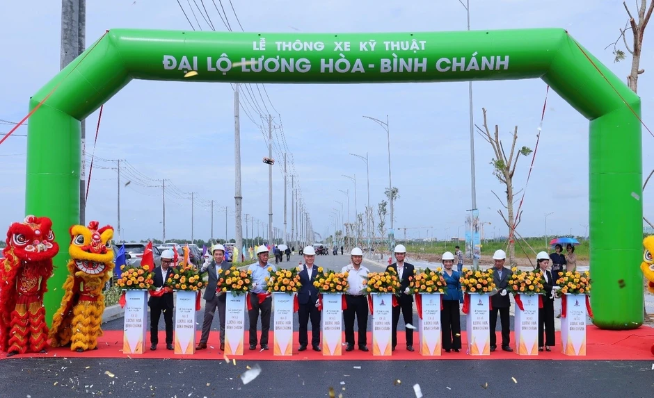 Đại lộ Lương Hòa - Bình Chánh thông xe, động lực cho Tây TPHCM phát triển Đại lộ Lương Hòa - Bình Chánh thông xe, động lực cho Tây TPHCM phát triển