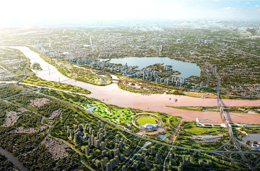 Đại Quang Minh - THACO - Hòa Phát dự kiến thu hồi gần 8.000ha đất, chi 290.000 tỷ đồng để GPMB làm siêu dự án “kỳ tích sông Hồng” 27 tỷ USD Đại Quang Minh - THACO - Hòa Phát dự kiến thu hồi gần 8.000ha đất, chi 290.000 tỷ đồng để GPMB làm siêu dự án “kỳ tích sông Hồng” 27 tỷ USD