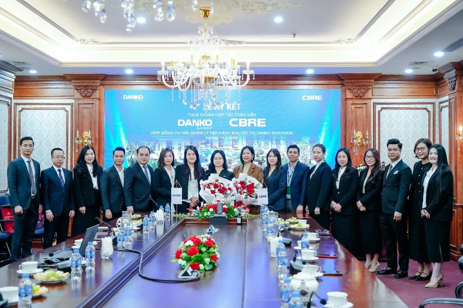 Danko Group và CBRE kí kết hợp tác, kiến tạo chuẩn mực quốc tế cho các đô thị phong cách châu Âu