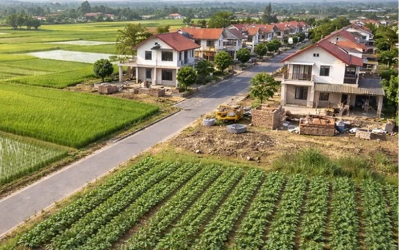 Đất nông nghiệp có nhà xây từ 1998, nay chuyển sang đất ở có bị phạt?