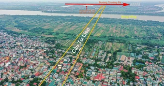 Diễn biến mới tại dự án xây cầu 20.000 tỷ đồng bắc qua sông Hồng