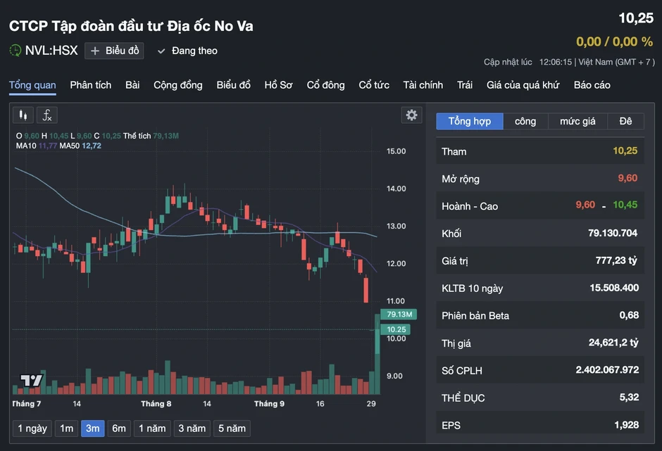 Điều gì xảy ra với cổ phiếu của Novaland sau 2 phiên bị bán tháo? Điều gì xảy ra với cổ phiếu của Novaland sau 2 phiên bị bán tháo?