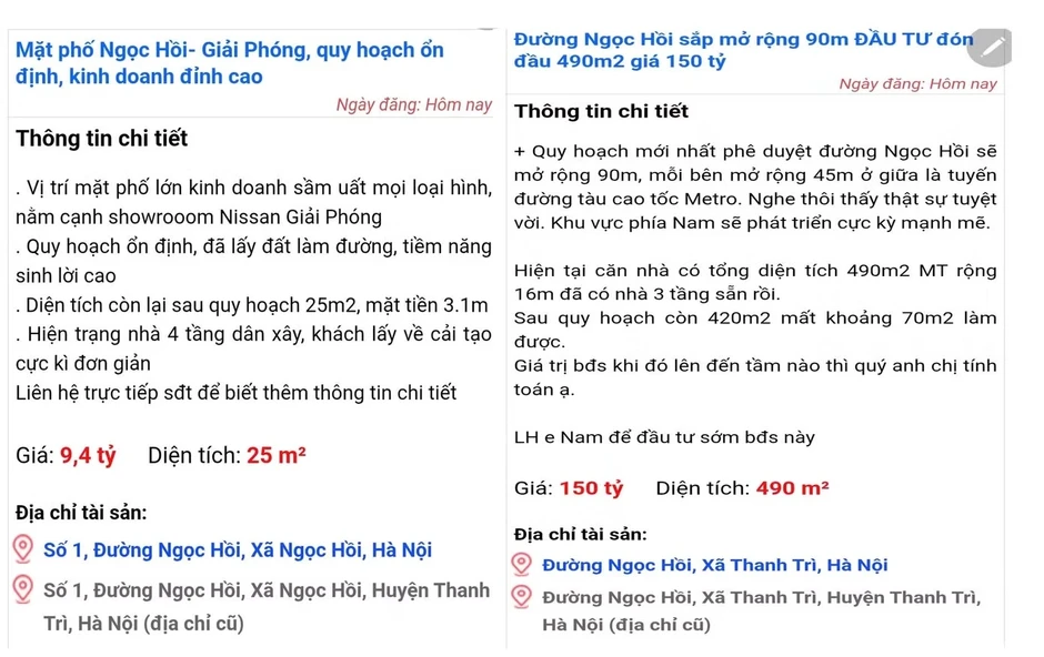 'Đội lái' thổi giá nhà đất ăn theo thông tin mở rộng đường nghìn tỷ 'Đội lái' thổi giá nhà đất ăn theo thông tin mở rộng đường nghìn tỷ