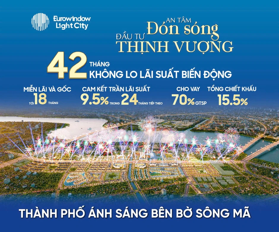 Eurowindow Light City giải cơn khát nhà phố trung tâm thủ phủ tỉnh Thanh Hóa Eurowindow Light City giải cơn khát nhà phố trung tâm thủ phủ tỉnh Thanh Hóa