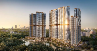 Gamuda Land cất nóc hai tòa tháp cuối cùng, dự án hạng sang Eaton Park chính thức hoàn thành kết cấu