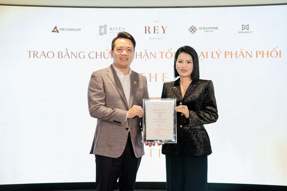 Grand M trở thành tổng đại lý phân phối The Rey Edition Grand M trở thành tổng đại lý phân phối The Rey Edition