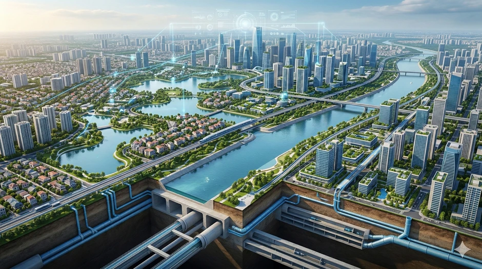 Hà Nội quy hoạch "siêu bể ngầm" 125 triệu m3: Quy mô gấp 180 lần hệ thống lớn nhất thế giới tại Nhật Bản Hà Nội quy hoạch "siêu bể ngầm" 125 triệu m3: Quy mô gấp 180 lần hệ thống lớn nhất thế giới tại Nhật Bản