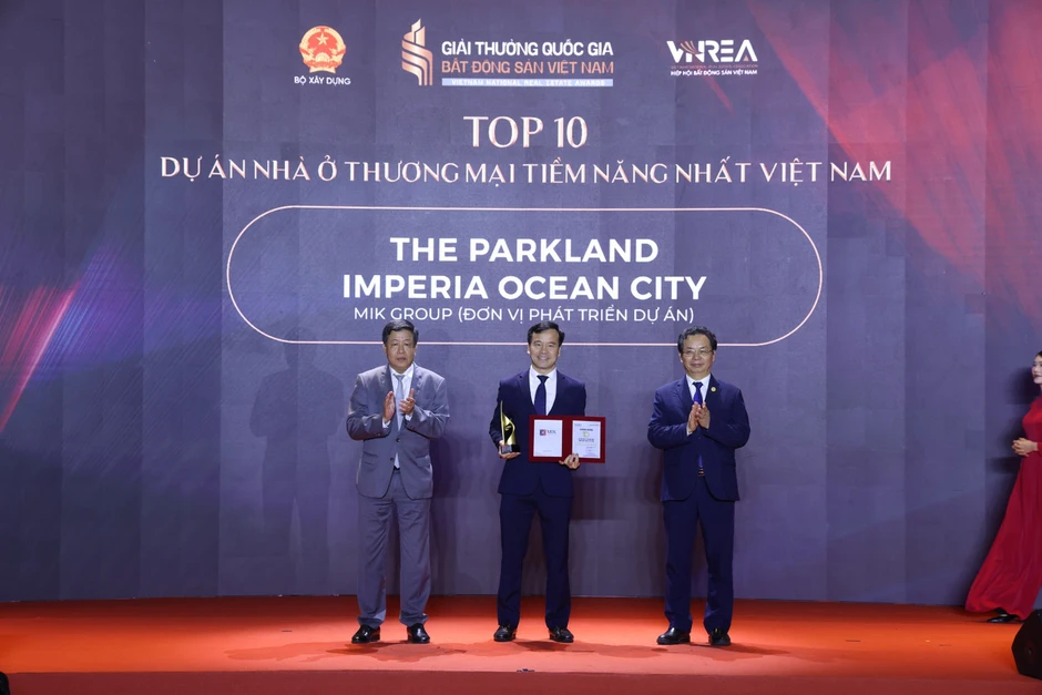 Hai dự án do MIK Group phát triển được vinh danh tại Giải thưởng Quốc gia Bất động sản Việt Nam 2026 Hai dự án do MIK Group phát triển được vinh danh tại Giải thưởng Quốc gia Bất động sản Việt Nam 2026