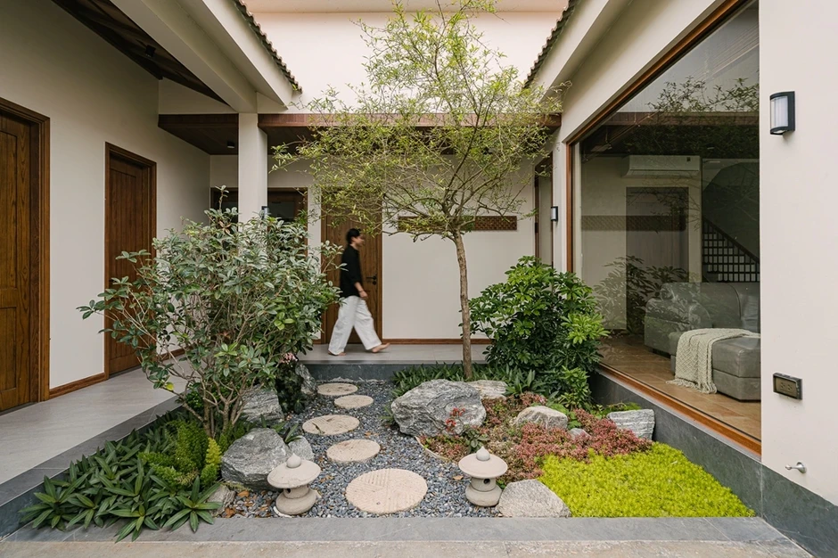 Hải Dương Villa: Nén diện tích xây dựng để mở rộng không gian thiên nhiên xanh mát Hải Dương Villa: Nén diện tích xây dựng để mở rộng không gian thiên nhiên xanh mát
