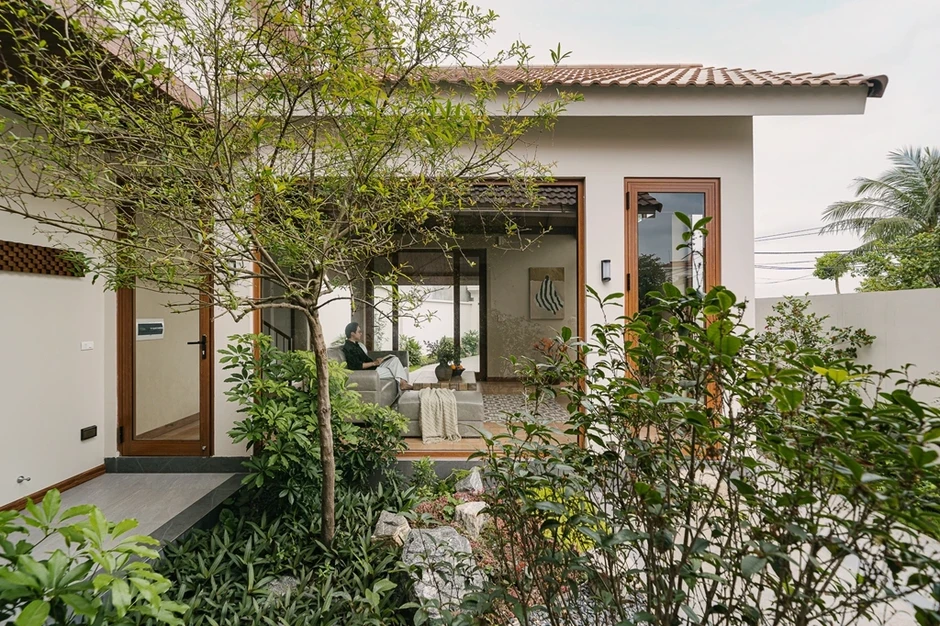 Hải Dương Villa: Nén diện tích xây dựng để mở rộng không gian thiên nhiên xanh mát Hải Dương Villa: Nén diện tích xây dựng để mở rộng không gian thiên nhiên xanh mát