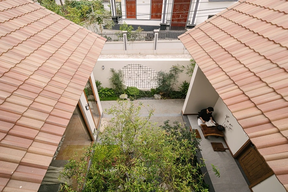 Hải Dương Villa: Nén diện tích xây dựng để mở rộng không gian thiên nhiên xanh mát Hải Dương Villa: Nén diện tích xây dựng để mở rộng không gian thiên nhiên xanh mát