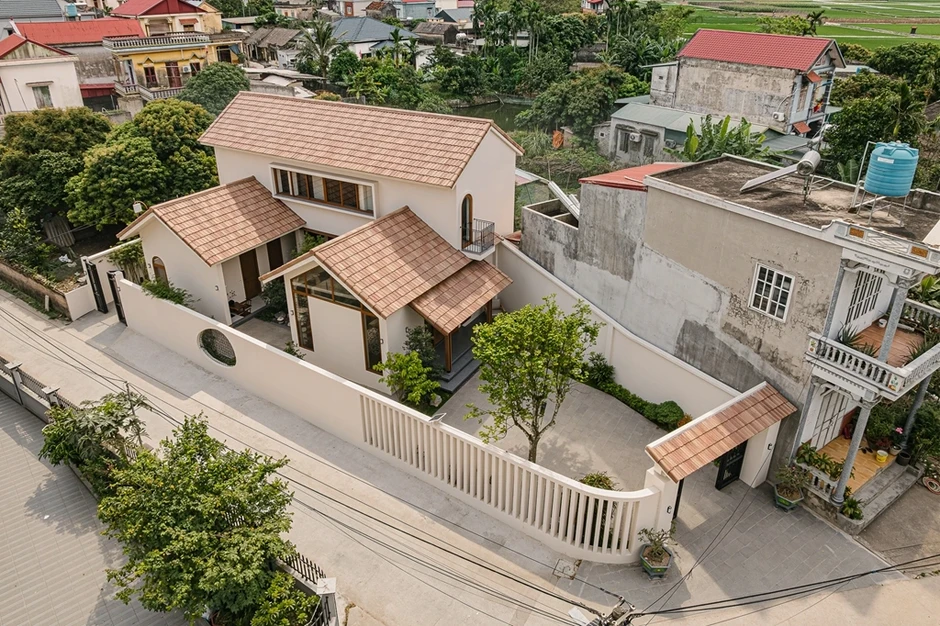 Hải Dương Villa: Nén diện tích xây dựng để mở rộng không gian thiên nhiên xanh mát Hải Dương Villa: Nén diện tích xây dựng để mở rộng không gian thiên nhiên xanh mát
