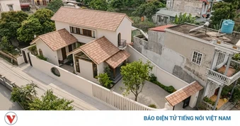 Hải Dương Villa: Nén diện tích xây dựng để mở rộng không gian thiên nhiên xanh mát