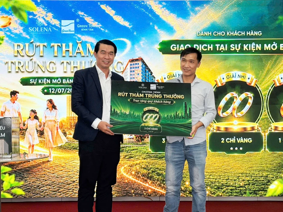 Hàng trăm khách hàng dự lễ mở bán chính thức Solena by Green Town