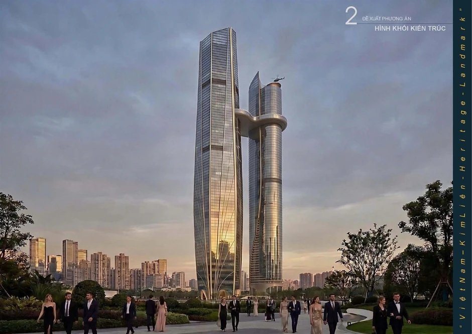 Hanoi Twin Towers 99: Kỳ vọng là biểu tượng kiến trúc mới của thủ đô trong kỷ nguyên vươn mình Hanoi Twin Towers 99: Kỳ vọng là biểu tượng kiến trúc mới của thủ đô trong kỷ nguyên vươn mình