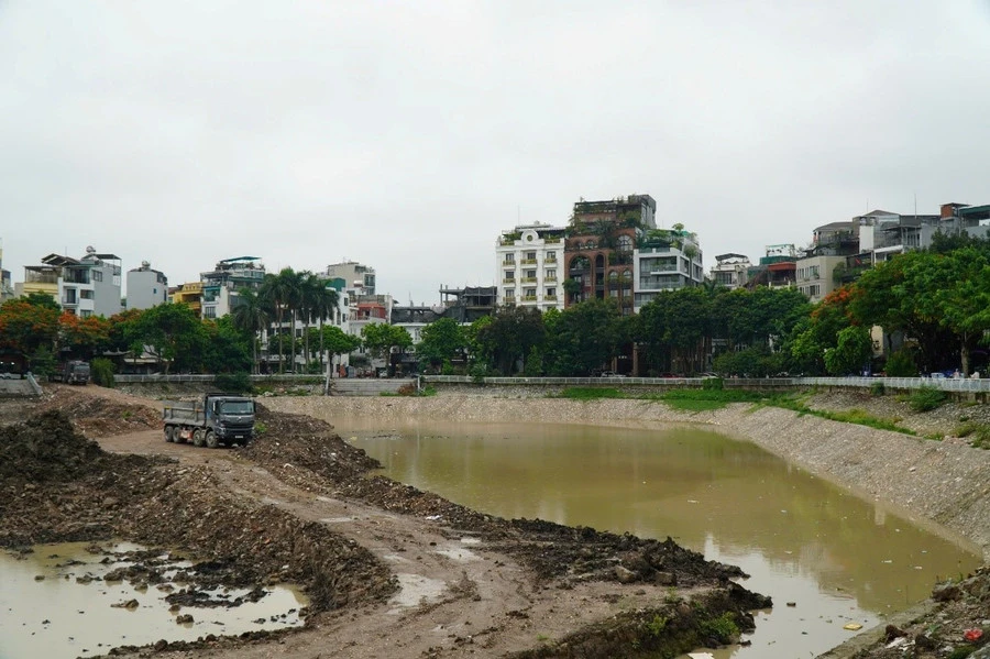 Hồ Ba Mẫu giữa lòng Hà Nội sắp có diện mạo mới Hồ Ba Mẫu giữa lòng Hà Nội sắp có diện mạo mới
