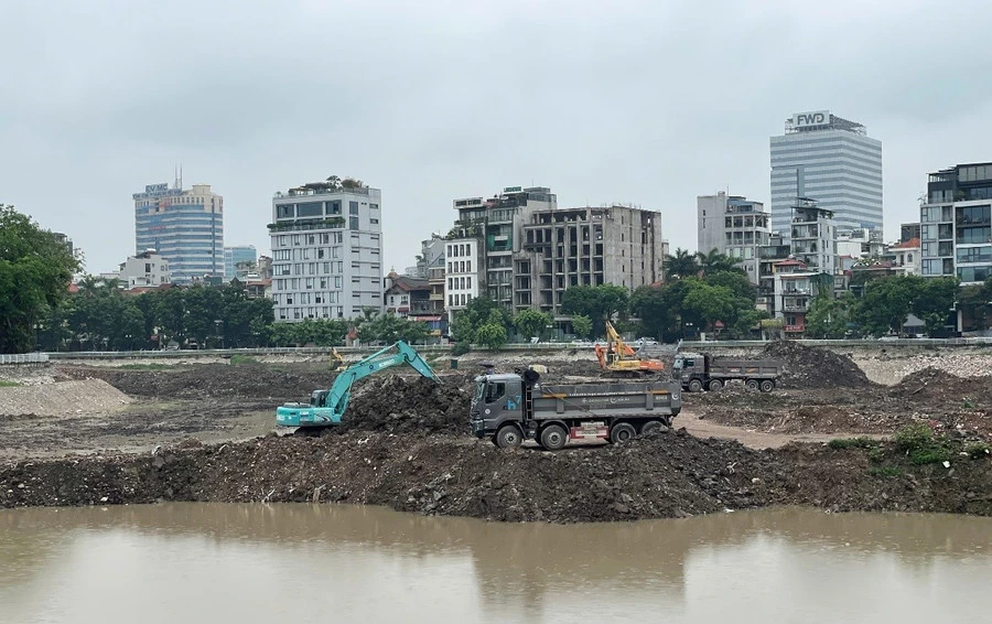 Hồ Ba Mẫu giữa lòng Hà Nội sắp có diện mạo mới Hồ Ba Mẫu giữa lòng Hà Nội sắp có diện mạo mới