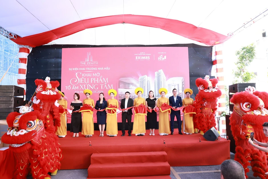 Hơn 300 khách hàng tham dự sự kiện Khai trương căn hộ mẫu The Zenith Hải Phòng Hơn 300 khách hàng tham dự sự kiện Khai trương căn hộ mẫu The Zenith Hải Phòng