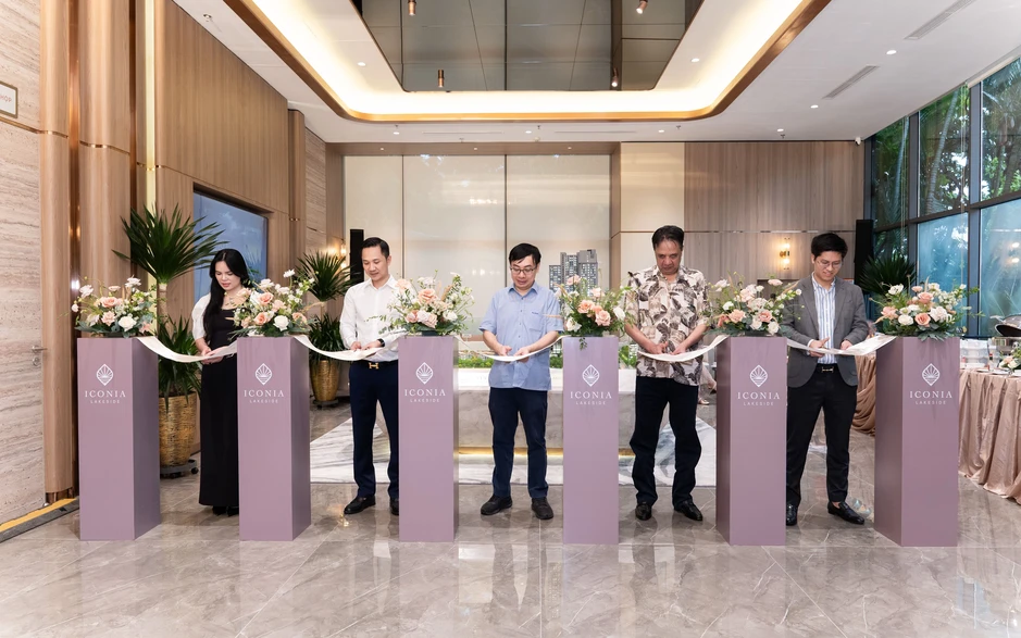 Iconia Lakeside khai trương văn phòng bán hàng, hé lộ phong cách sống sang ở Hà Nội