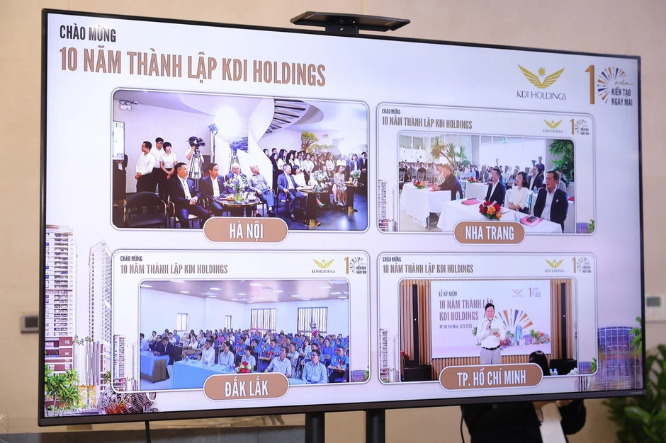 KDI Holdings kỷ niệm 10 năm thành lập: một thập kỷ kiến tạo và phát triển KDI Holdings kỷ niệm 10 năm thành lập: một thập kỷ kiến tạo và phát triển