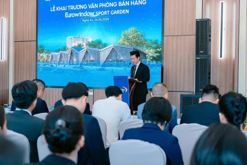 Khai trương văn phòng bán hàng mới tại khu đô thị Eurowindow Sport Garden Khai trương văn phòng bán hàng mới tại khu đô thị Eurowindow Sport Garden