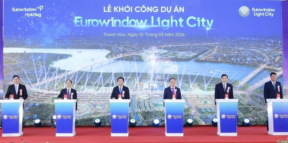 Khởi công dự án 'Thành phố ánh sáng' 13.000 tỉ bên bờ sông Mã Khởi công dự án 'Thành phố ánh sáng' 13.000 tỉ bên bờ sông Mã