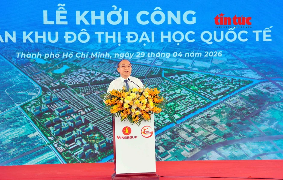 Khởi công siêu dự án Khu đô thị Đại học Quốc tế tại TP Hồ Chí Minh Khởi công siêu dự án Khu đô thị Đại học Quốc tế tại TP Hồ Chí Minh