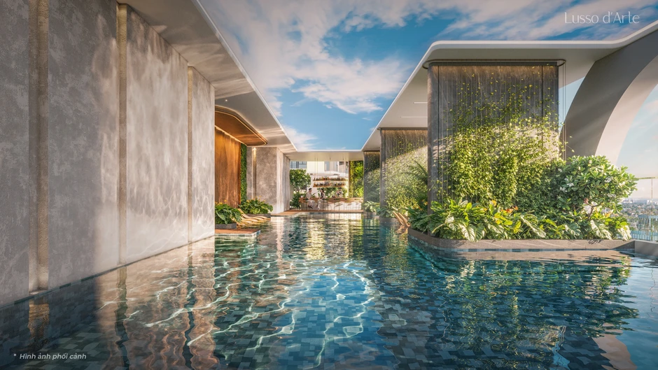 Không gian sống nghệ thuật của bộ sưu tập Lusso d’Arte thuộc Lusso Saigon Không gian sống nghệ thuật của bộ sưu tập Lusso d’Arte thuộc Lusso Saigon