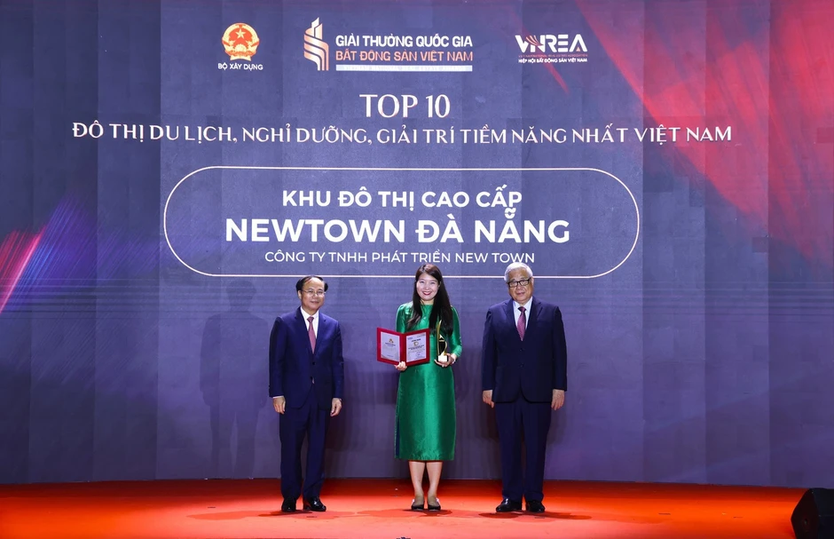 Khu đô thị cao cấp Newtown được vinh danh Top 10 đô thị du lịch, nghỉ dưỡng, giải trí tiềm năng nhất Việt Nam Khu đô thị cao cấp Newtown được vinh danh Top 10 đô thị du lịch, nghỉ dưỡng, giải trí tiềm năng nhất Việt Nam