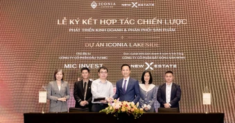 Lễ ký kết hợp tác chiến lược dự án Iconia Lakeside - 54 Tố Hữu